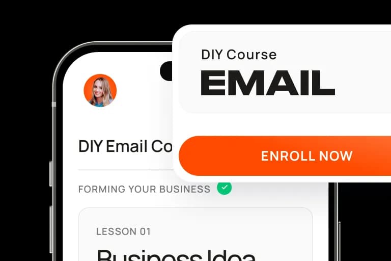 Enroll now in our DIY Email Course